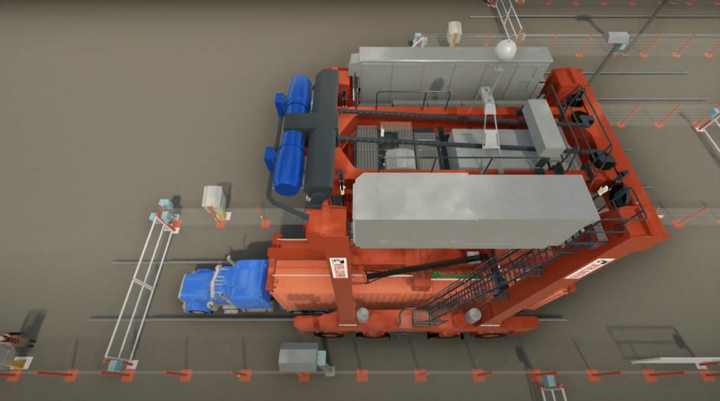 Automated Truck Handling VR demo Automated Truck Handling VR demo